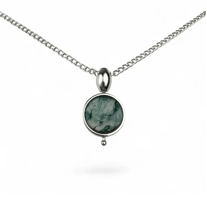 CONQUERing Necklaces Crystal AuraDel Drop Necklace