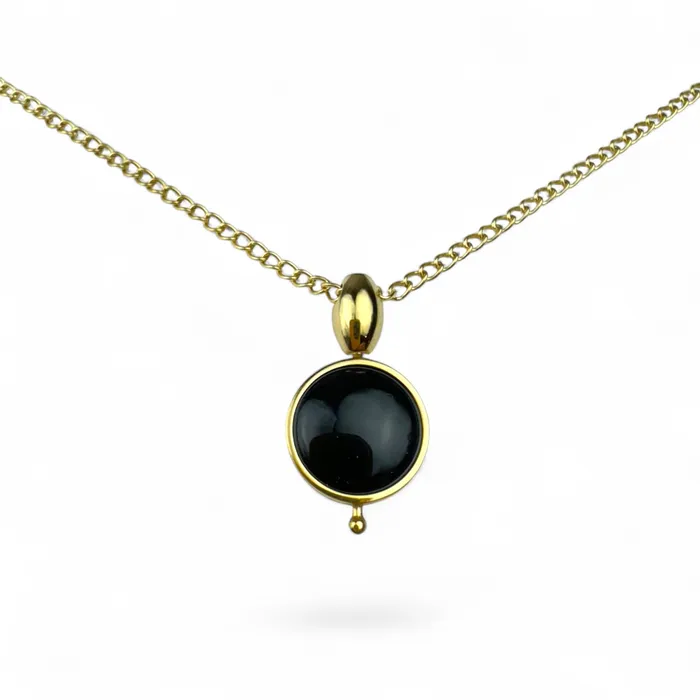 CONQUERing Necklaces Crystal AuraDel Drop Necklace