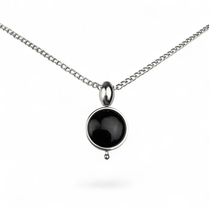 CONQUERing Necklaces Crystal AuraDel Drop Necklace
