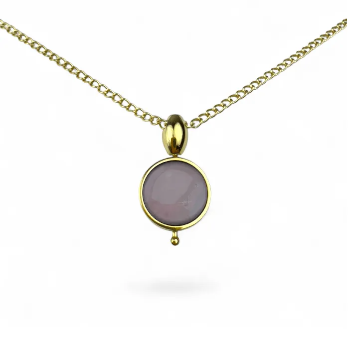 CONQUERing Necklaces Crystal AuraDel Drop Necklace
