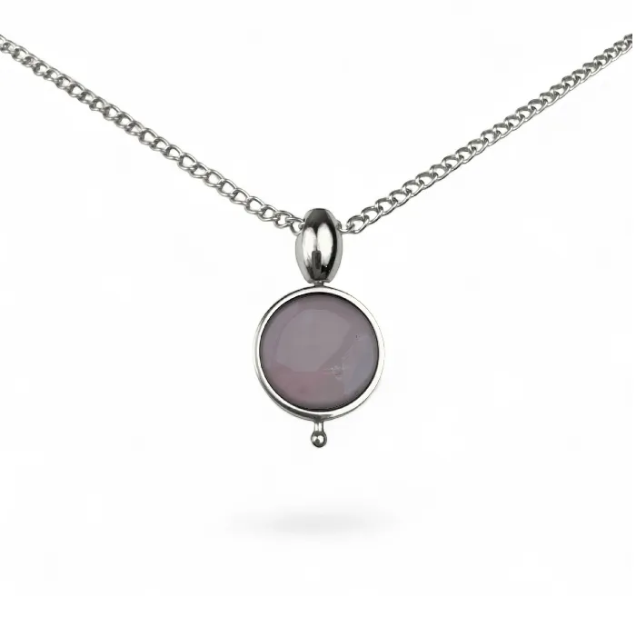 CONQUERing Necklaces Crystal AuraDel Drop Necklace