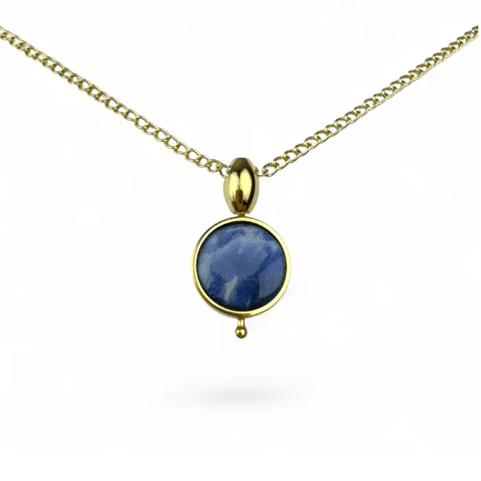 CONQUERing Necklaces Crystal AuraDel Drop Necklace