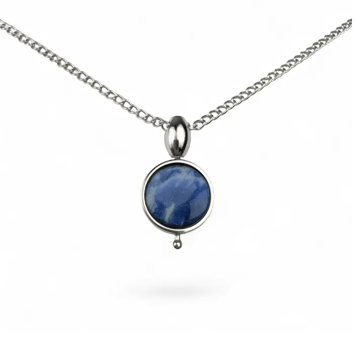 CONQUERing Necklaces Crystal AuraDel Drop Necklace