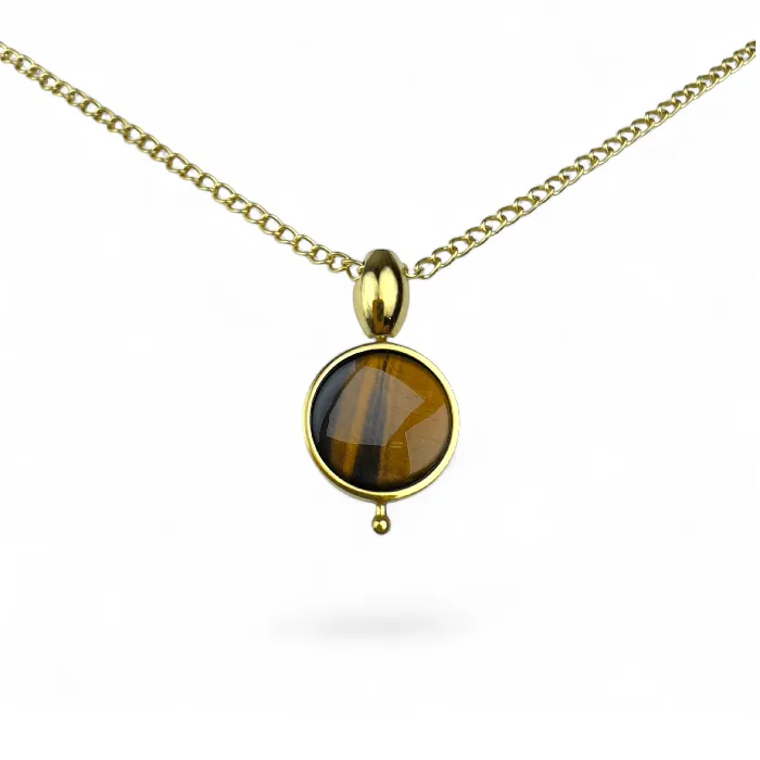 CONQUERing Necklaces Crystal AuraDel Drop Necklace