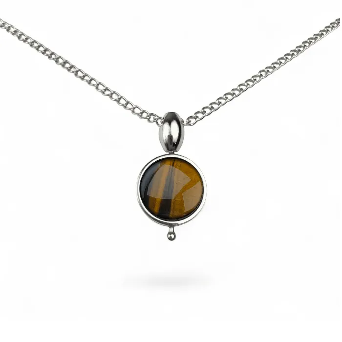 CONQUERing Necklaces Crystal AuraDel Drop Necklace