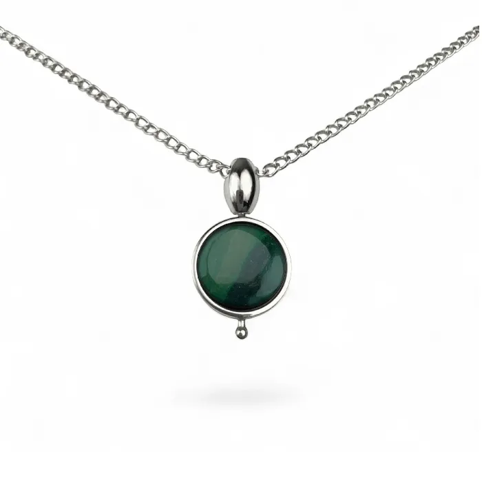 CONQUERing Necklaces Crystal AuraDel Drop Necklace
