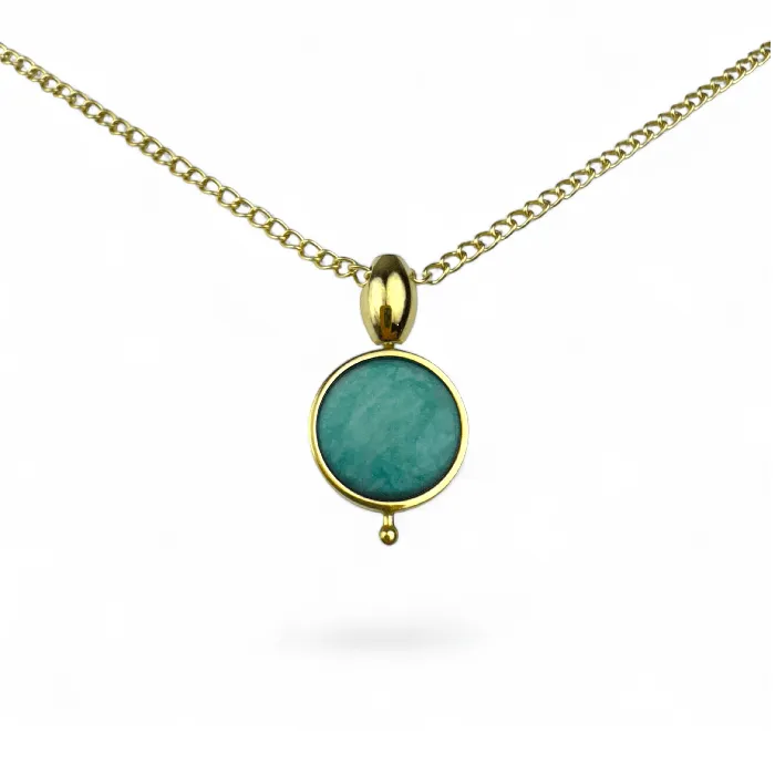 CONQUERing Necklaces Crystal AuraDel Drop Necklace