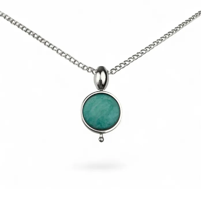 CONQUERing Necklaces Crystal AuraDel Drop Necklace