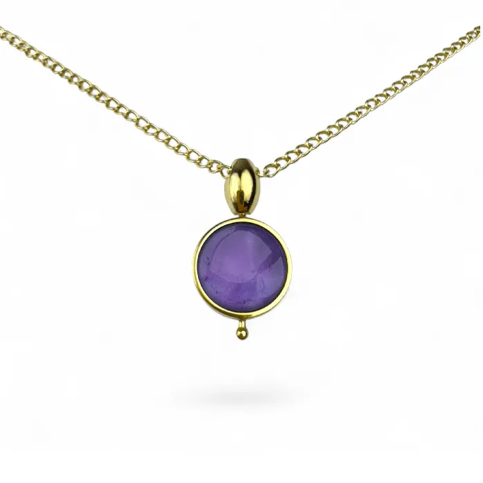 CONQUERing Necklaces Crystal AuraDel Drop Necklace