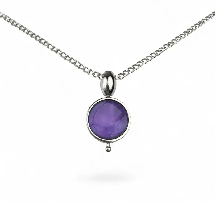 CONQUERing Necklaces Crystal AuraDel Drop Necklace