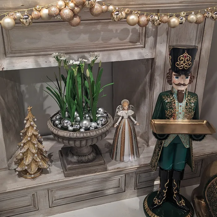 December Diamonds Necklaces December Diamonds Joyful Joyful 18 Gold Tree With Pearl Dangles Figurine