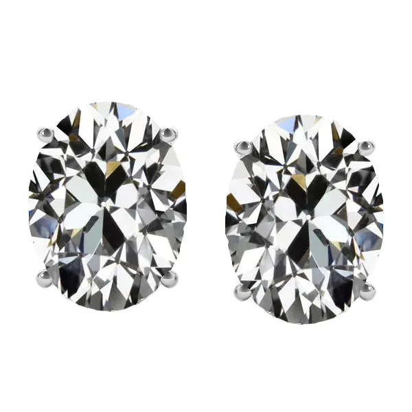 Earrings HarryChadEntcom Biggest Real Oval Earth Mined Diamond Earrings Earrings HarryChadEntcom Biggest Real Oval Earth Mined Diamond Earrings