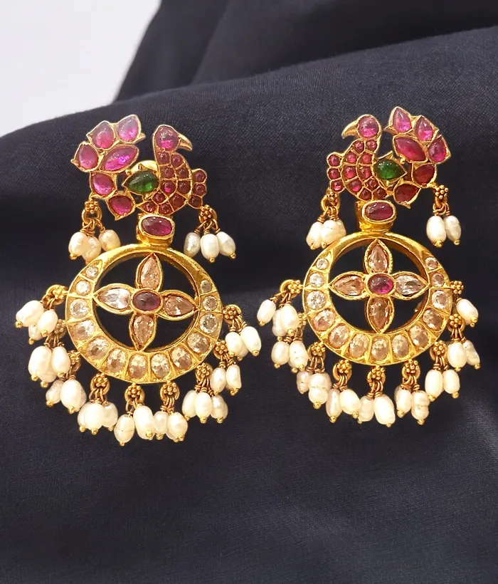 Earrings The Mayukhi Silver Swan Earrings Silversmith