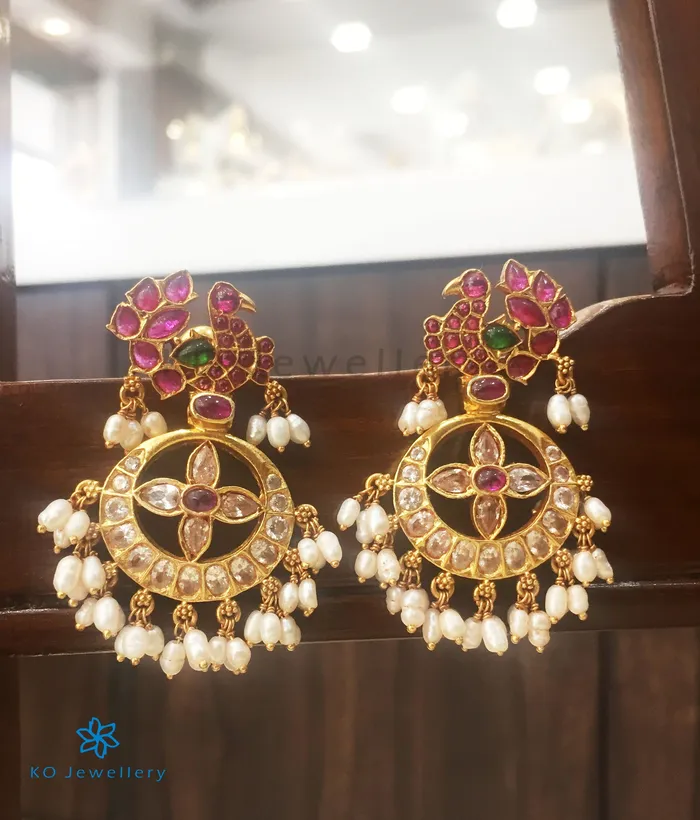 Earrings The Mayukhi Silver Swan Earrings Silversmith