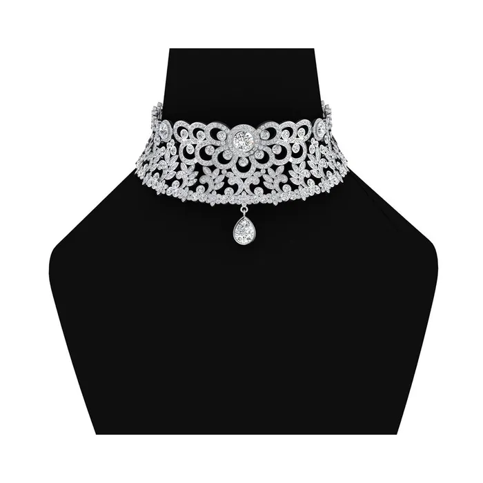 Expensive Mined Diamond Choker Necklace HarryChadEntcom Necklaces
