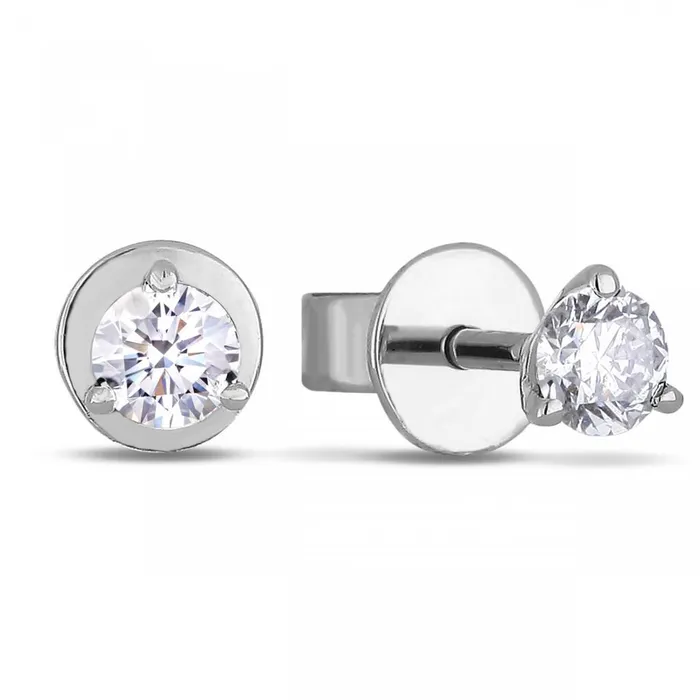 GB Earrings 140 Ct Solitaire Round Cut Natural Earth Mined Diamond Stud Earring GB Earrings 140 Ct Solitaire Round Cut Natural Earth Mined Diamond Stud Earring