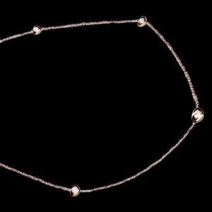 GB Necklaces 35 Carat Necklace Rose Gold Pendant Natural Earth Mined Diamonds Yards GB Necklaces 35 Carat Necklace Rose Gold Pendant Natural Earth Mined Diamonds Yards