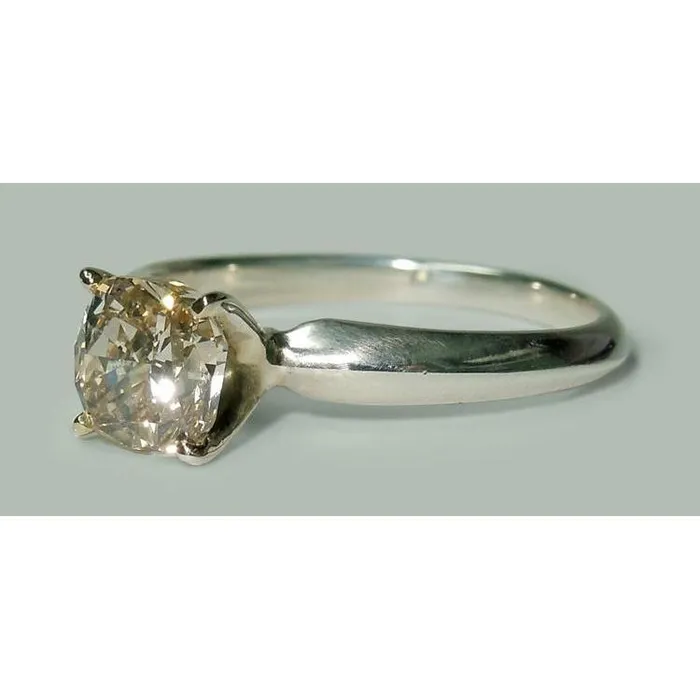 GB Rings 150 Carat Radiant Natural Earth Mined Diamond Solitaire Engagement Ring White Gold 14K GB Rings 150 Carat Radiant Natural Earth Mined Diamond Solitaire Engagement Ring White Gold 14K