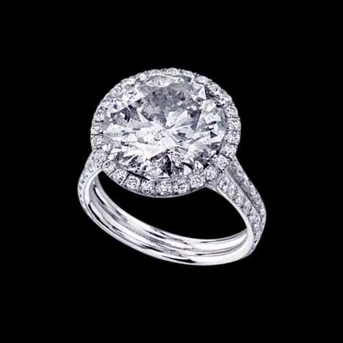 GB Rings 95 Ct Lab Grown Diamonds Fancy Ring Big Halo Jewelry Engagement Anniversary WG GB Rings 95 Ct Lab Grown Diamonds Fancy Ring Big Halo Jewelry Engagement Anniversary WG