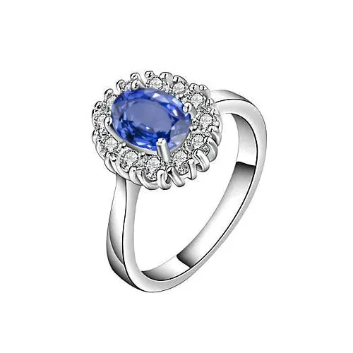 GB Rings Genuine Sri Lankan Oval Sapphire Ring