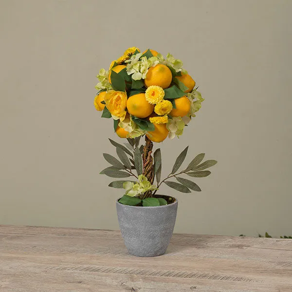 Gerson Company 16H Potted Lemon Splendor Tree Gerson Company Necklaces