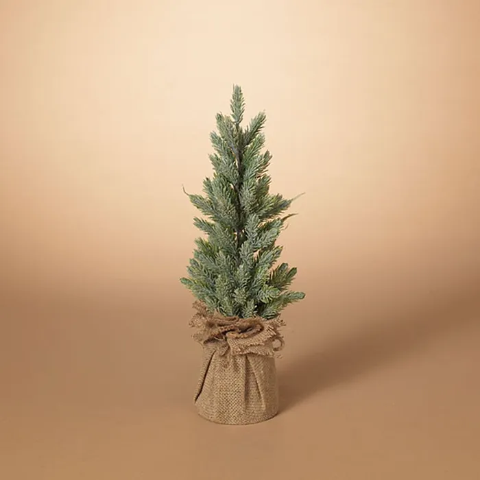 Gerson Company 17 Pine Tree with Burlap Base Gerson Company Necklaces