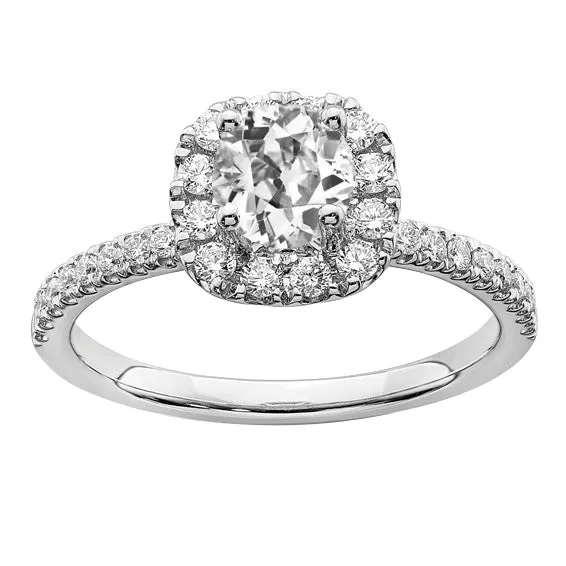 Halo Engagement Ring Round Old Miner Real Natural Earth Mined Diamond With Accents 450 Carats HarryChadEntcom Rings Halo Engagement Ring Round Old Miner Real Natural Earth Mined Diamond With Accents 450 Carats HarryChadEntcom Rings