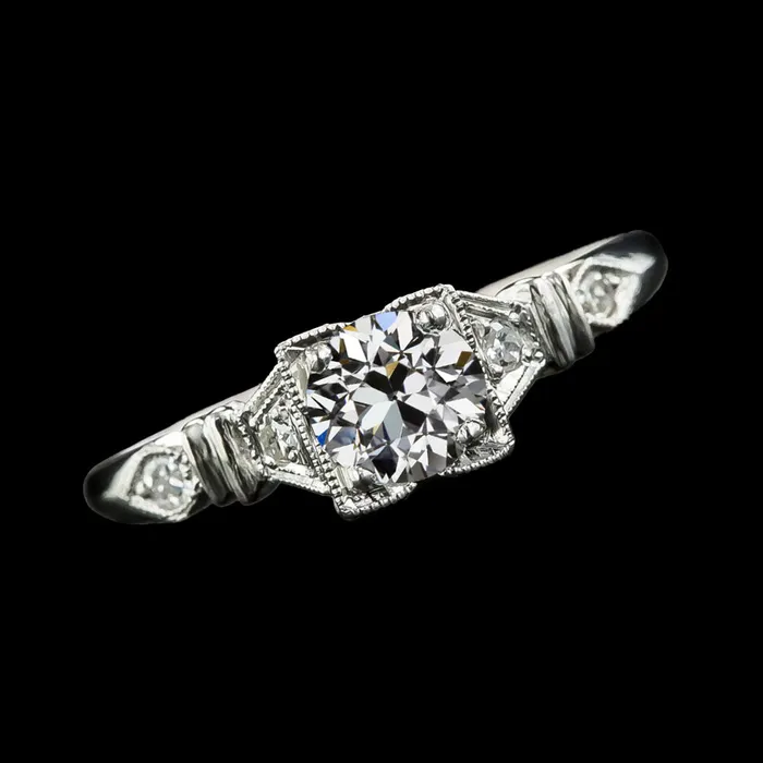 HarryChadEntcom Rings 5 Stone Round Old Miner Real Natural Earth Mined Diamond Ring 225 Carats White Gold 14K HarryChadEntcom Rings 5 Stone Round Old Miner Real Natural Earth Mined Diamond Ring 225 Carats White Gold 14K