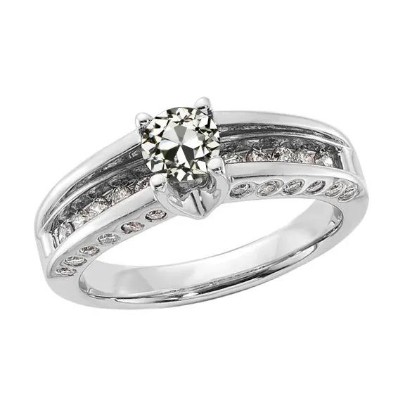 HarryChadEntcom Rings Genuine Natural Earth Mined Diamond Round Old Mine Cut Anniversary Ring Channel Set 250 Carats HarryChadEntcom Rings Genuine Natural Earth Mined Diamond Round Old Mine Cut Anniversary Ring Channel Set 250 Carats