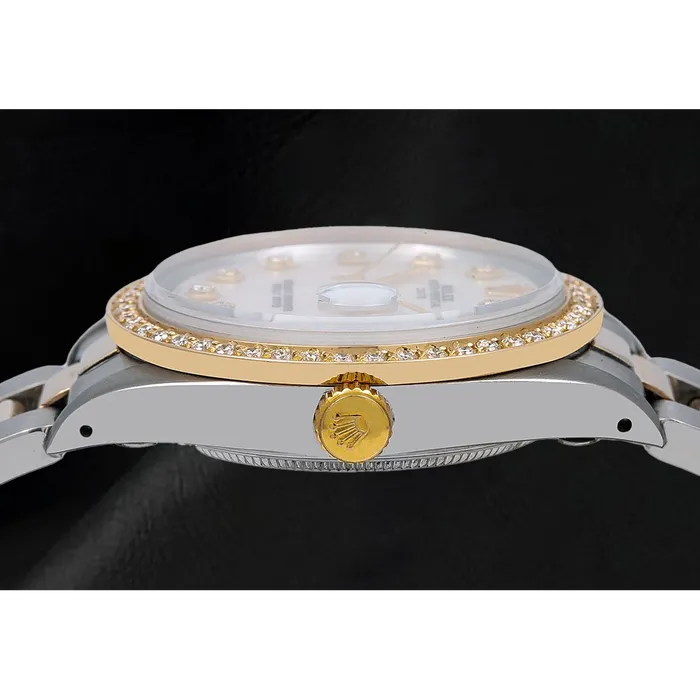 HarryChadEntcom Rolex Lady Datejust White Mother of Pearl Diamond Dial 31 mm Two Tone Oyster Bracelet Watch Bracelets HarryChadEntcom Rolex Lady Datejust White Mother of Pearl Diamond Dial 31 mm Two Tone Oyster Bracelet Watch Bracelets