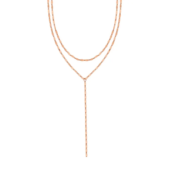 Hey Happiness Necklaces Layered Y Chain Necklace Waterproof Hey Happiness Necklaces Layered Y Chain Necklace Waterproof