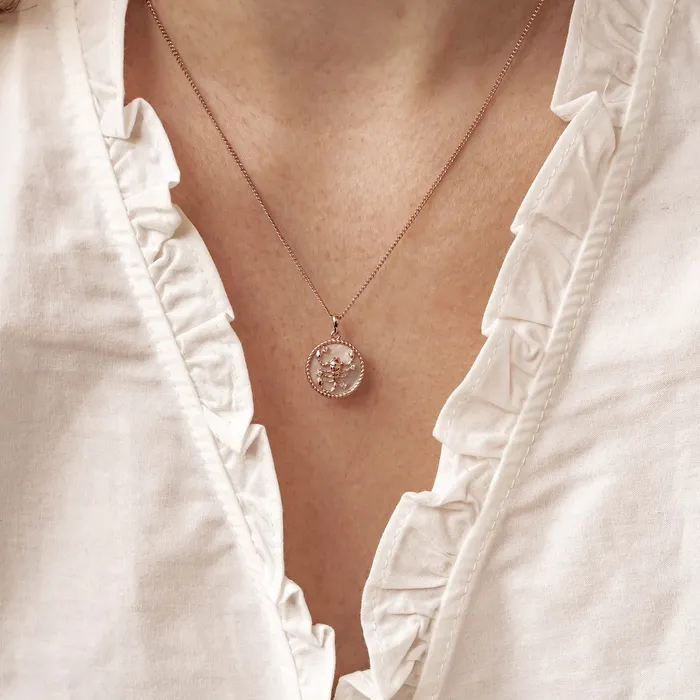 Hey Happiness Necklaces Scorpio Zodiac Pendant Necklace Hey Happiness Necklaces Scorpio Zodiac Pendant Necklace