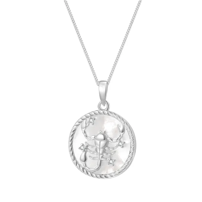 Hey Happiness Necklaces Scorpio Zodiac Pendant Necklace Hey Happiness Necklaces Scorpio Zodiac Pendant Necklace