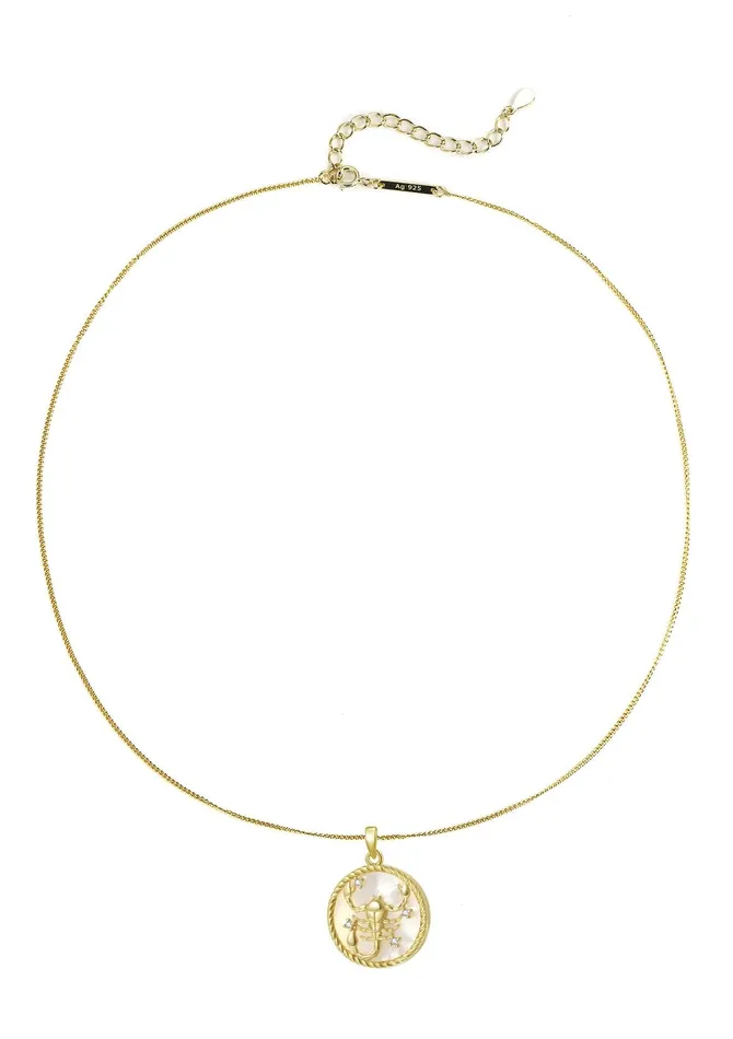 Hey Happiness Necklaces Scorpio Zodiac Pendant Necklace Hey Happiness Necklaces Scorpio Zodiac Pendant Necklace