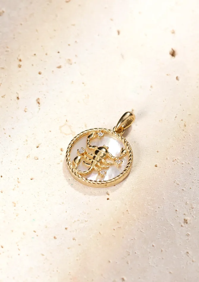 Hey Happiness Necklaces Scorpio Zodiac Pendant Necklace Hey Happiness Necklaces Scorpio Zodiac Pendant Necklace