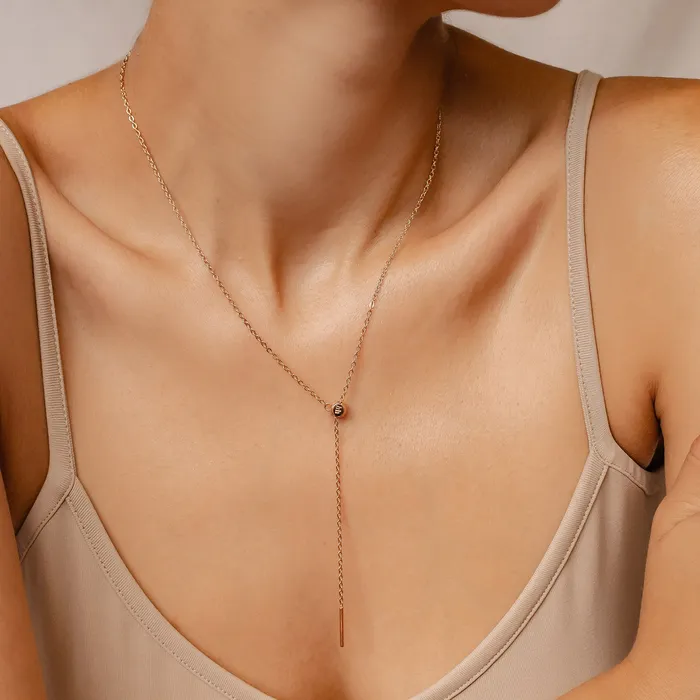 Hey Happiness Necklaces Unisex Cable Chain Necklace Gold Hey Happiness Necklaces Unisex Cable Chain Necklace Gold