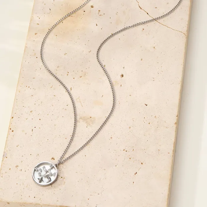 Hey Happiness Necklaces Virgo Star Constellation Necklace