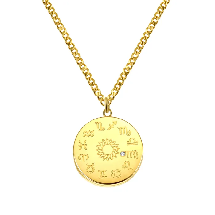 Hey Happiness Necklaces Virgo Star Constellation Necklace
