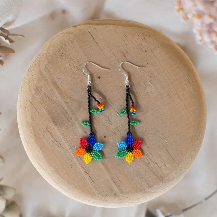 Mother Sierra Earrings Rainbow Earrings