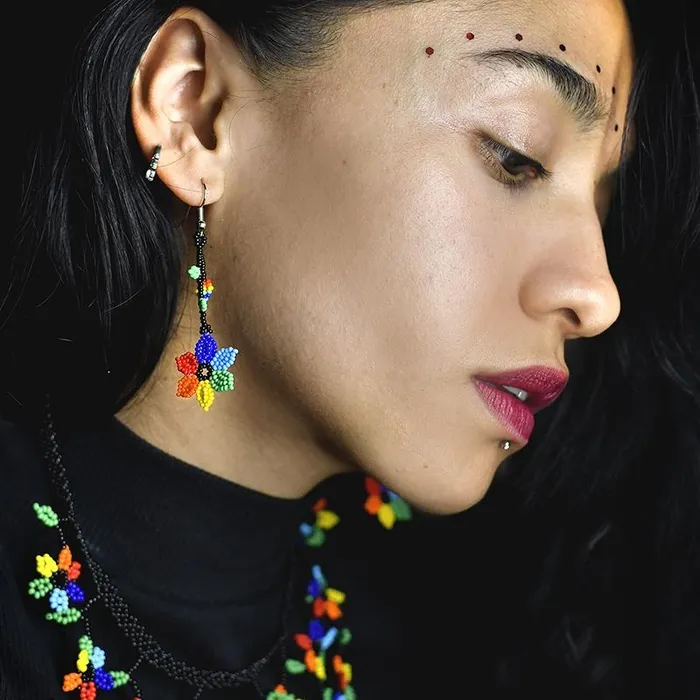 Mother Sierra Earrings Rainbow Earrings