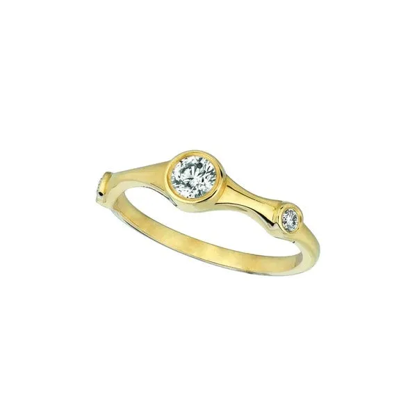 Natural Earth Mined Diamond Fancy Ring 031 Carats 14K Yellow Gold Half Eternity Band GB Rings Natural Earth Mined Diamond Fancy Ring 031 Carats 14K Yellow Gold Half Eternity Band GB Rings