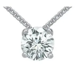 Necklaces GB Round Natural Earth Mined Diamond Jewelry Pendant Necklace 250 Ct Necklaces GB Round Natural Earth Mined Diamond Jewelry Pendant Necklace 250 Ct