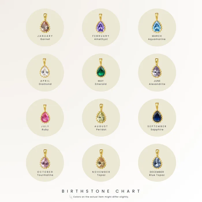 Necklaces Hey Happiness April Diamond Birthstone Necklace Sterling Silver Necklaces Hey Happiness April Diamond Birthstone Necklace Sterling Silver
