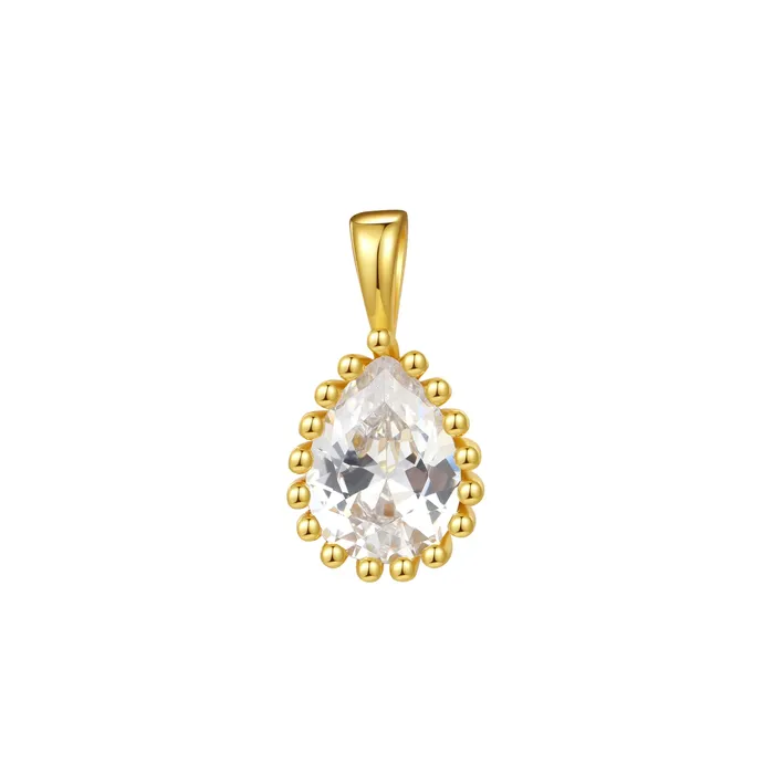 Necklaces Hey Happiness April Diamond Birthstone Necklace Sterling Silver Necklaces Hey Happiness April Diamond Birthstone Necklace Sterling Silver