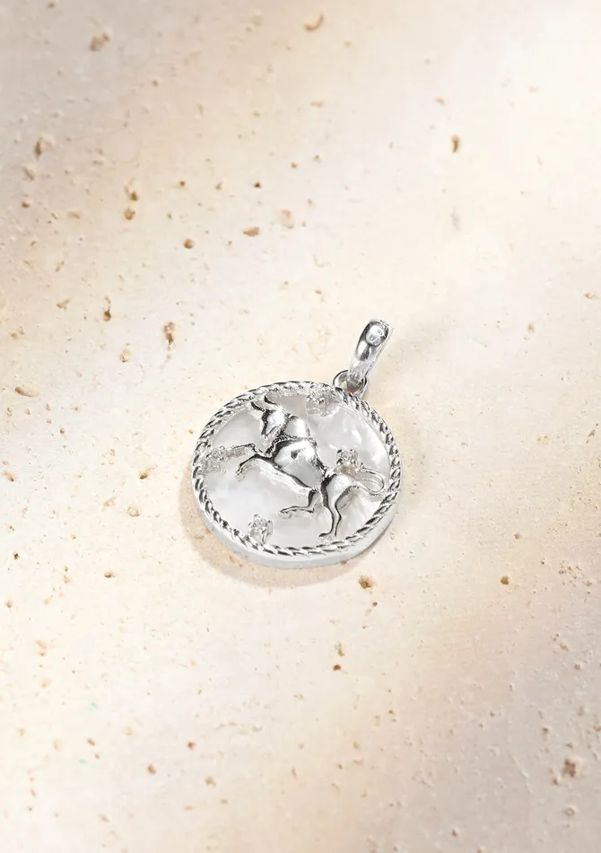 Necklaces Hey Happiness Taurus Zodiac Pendant Necklace Necklaces Hey Happiness Taurus Zodiac Pendant Necklace
