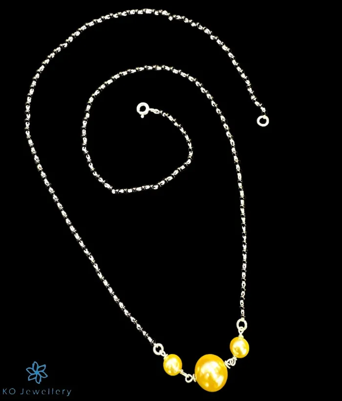 Necklaces The Tanima Silver Gemstone Necklace Gemstone