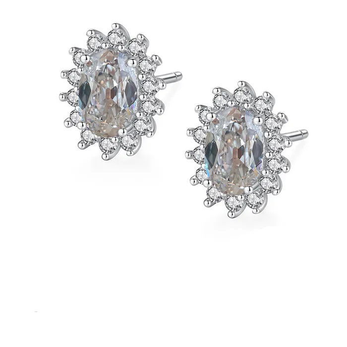 Oval Round Old Cut Mined Diamond Stud Earrings Star Style 550 Carats HarryChadEntcom Earrings Oval Round Old Cut Mined Diamond Stud Earrings Star Style 550 Carats HarryChadEntcom Earrings