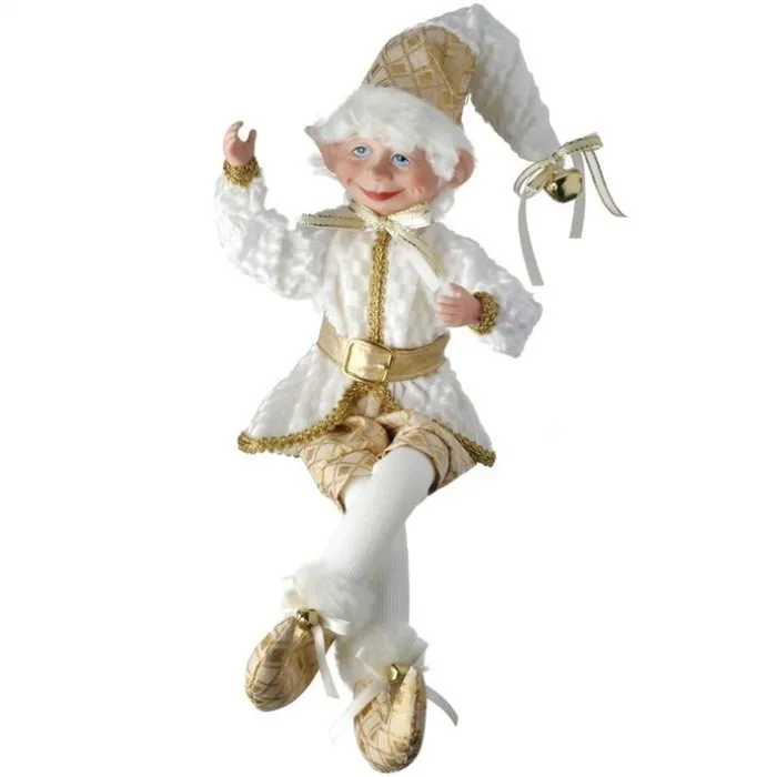 Regency International Fabric Bendable Ivory Gold Elf Regency International PreStyled Sets Regency International Fabric Bendable Ivory Gold Elf Regency International PreStyled Sets