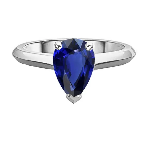 Rings Engagement Solitaire Ring Pear Cut Sri Lankan Sapphire 2 Carats HarryChadEntcom Rings Engagement Solitaire Ring Pear Cut Sri Lankan Sapphire 2 Carats HarryChadEntcom