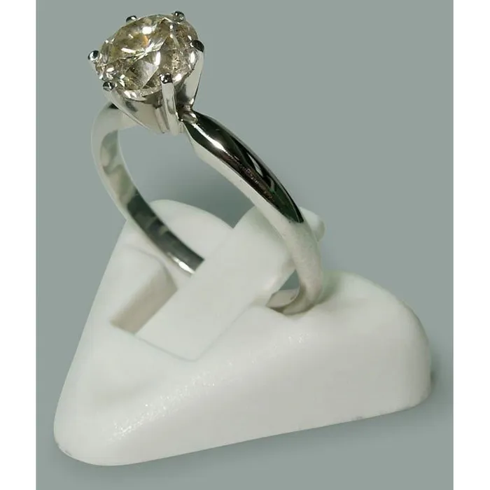 Rings GB 150 Carat Round Real Natural Earth Mined Diamond Solitaire Engagement Ring Jewelry